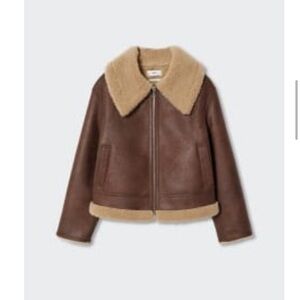 Mango Shearling Jacket